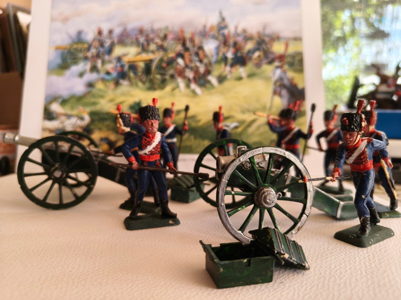 kanonnen van het Napoleontische leger., Verzamelen, Ophalen of Verzenden, Landmacht