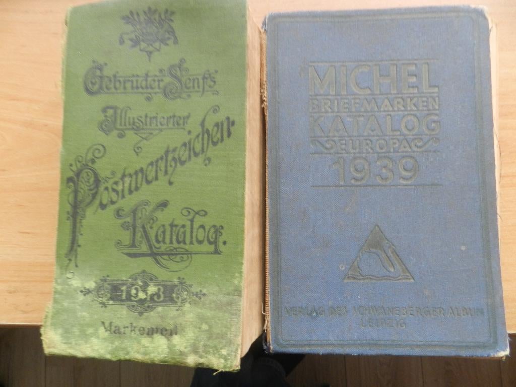 Postzegelcatalogs van 1939 en 1913, Postzegels en Munten, Postzegels | Toebehoren, Verzenden, Catalogus