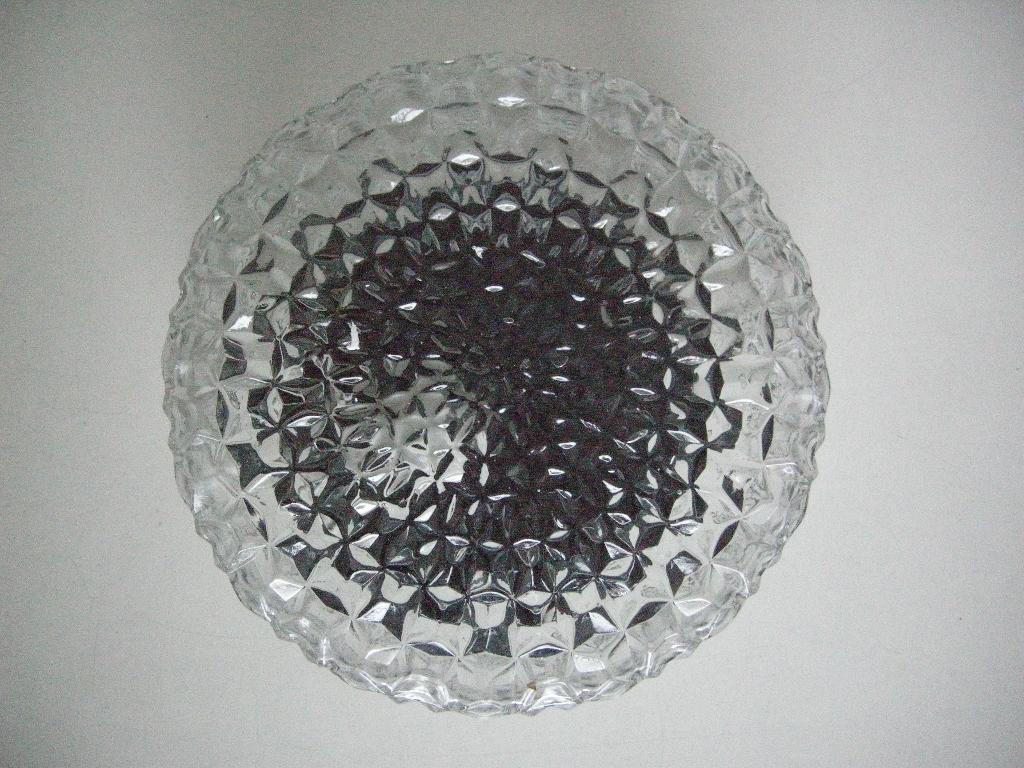 Plafondlamp trommel dikke kristalglas RZB - zgan, Ophalen, Zo goed als nieuw, Glas, RZB