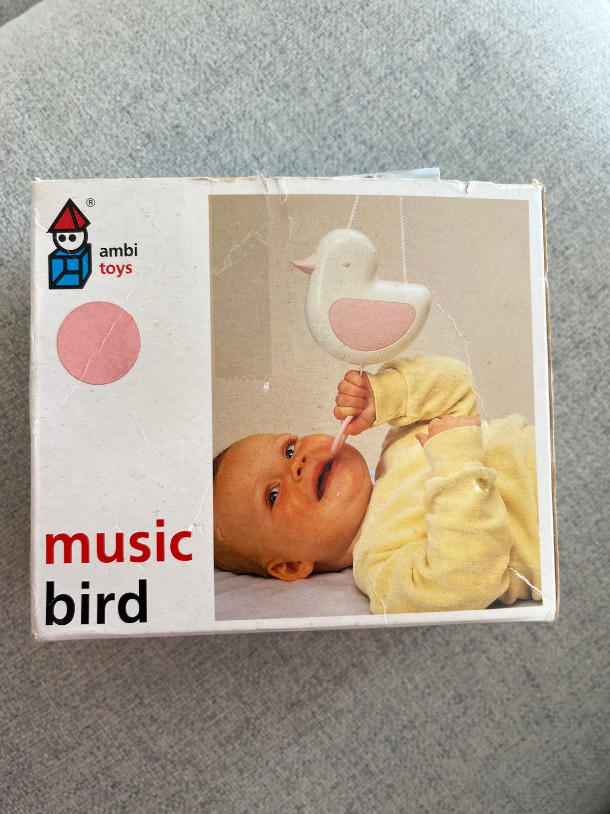 Vintage Ambi Toys Music Bird Muziekdoos - Nieuwstaat, Ophalen of Verzenden, Nieuw, Mobiel, Met geluid