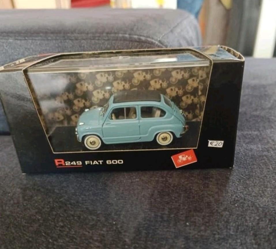 Fiat 600 Transformabile 1956, Hobby en Vrije tijd, Modelauto's | 1:43, Overige merken, S, Auto, R
