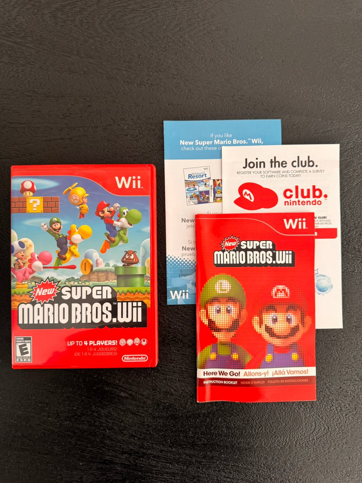 New Super Mario Bros. Wii, Verzamelen, Speelkaarten, Jokers en Kwartetten, Verzenden, Gebruikt, Speelkaart(en)