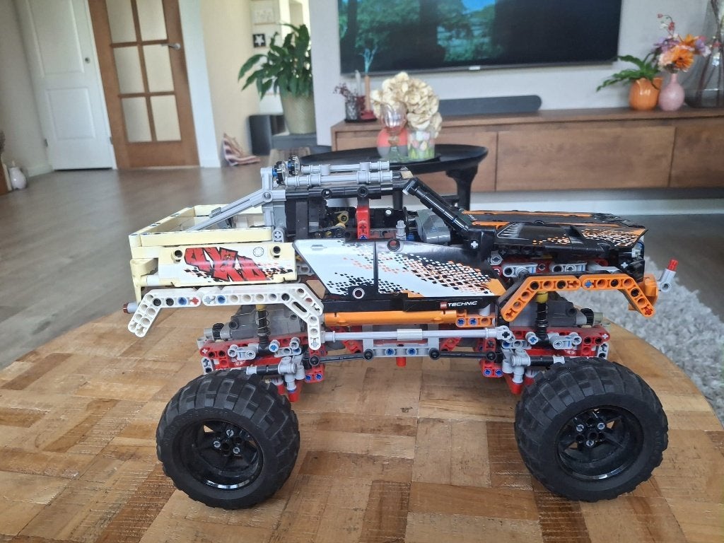 Lego Technic Monster Truck 4x4 X-treme Off-Roader 9398, Gebruikt, Lego, Ophalen of Verzenden, Technic