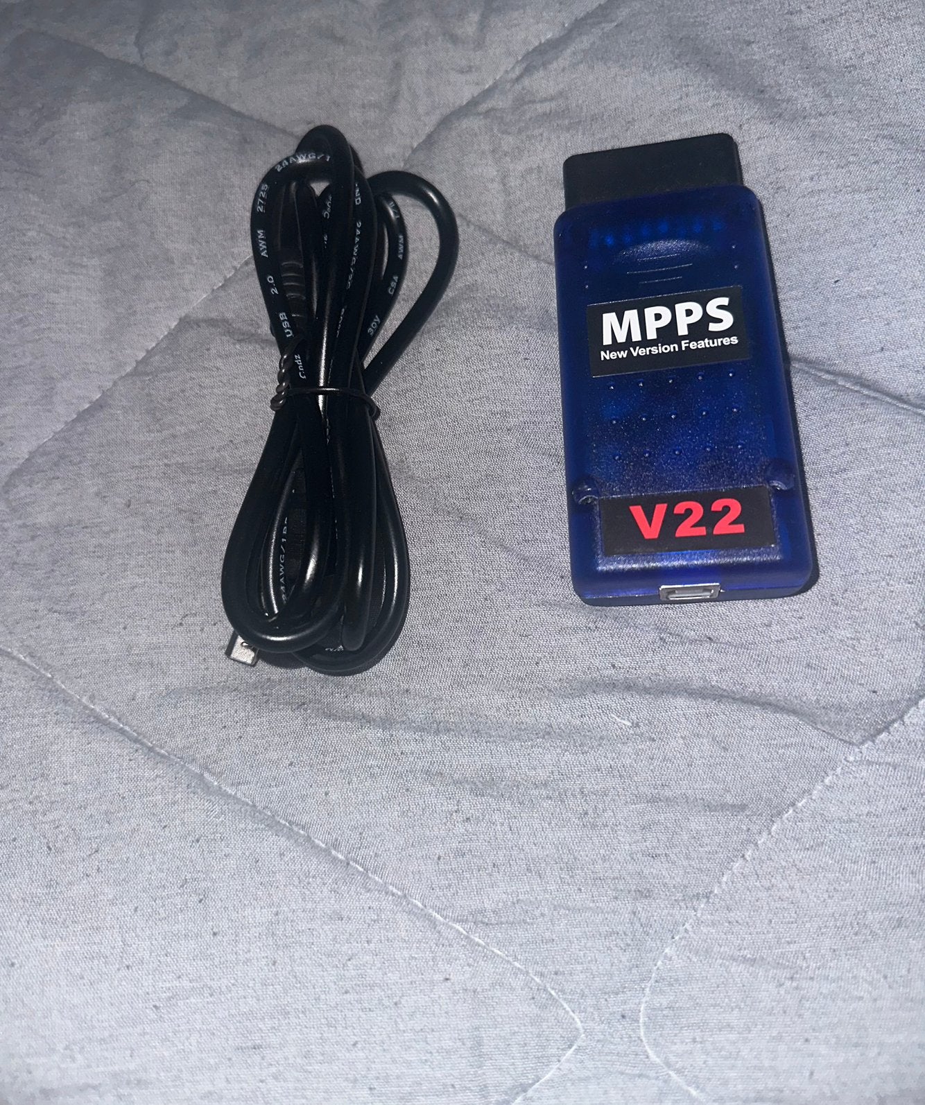 MPPS V22 ECU FLASH/READER TOOL MET KABEL (nooit gebruikt), Ophalen