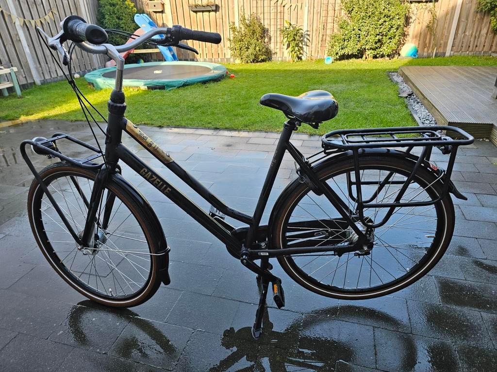 Gazelle damesfiets Heavy Duty framemaat 59, Ophalen, Minder dan 10 versnellingen, 56 cm of meer, Zo goed als nieuw