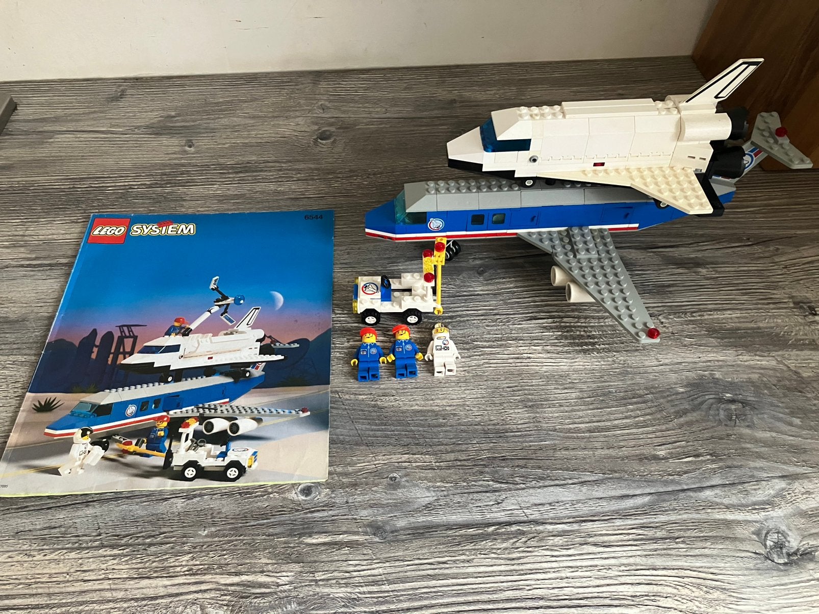 Lego System 6544 space shuttle set compleet met boekje, Kinderen en Baby's, Speelgoed | Duplo en Lego, Gebruikt, Lego, Inclusief minifiguren