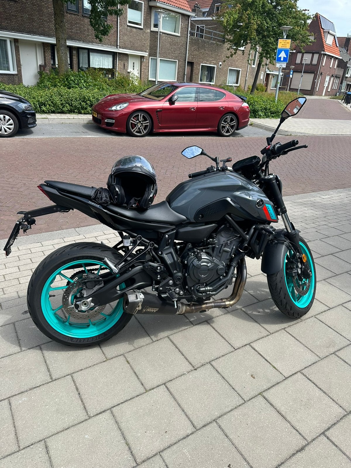Yamaha MT-07 2021 - A2 | MIVV Sportuitlaat | 2e eigenaar, Particulier, Naked bike