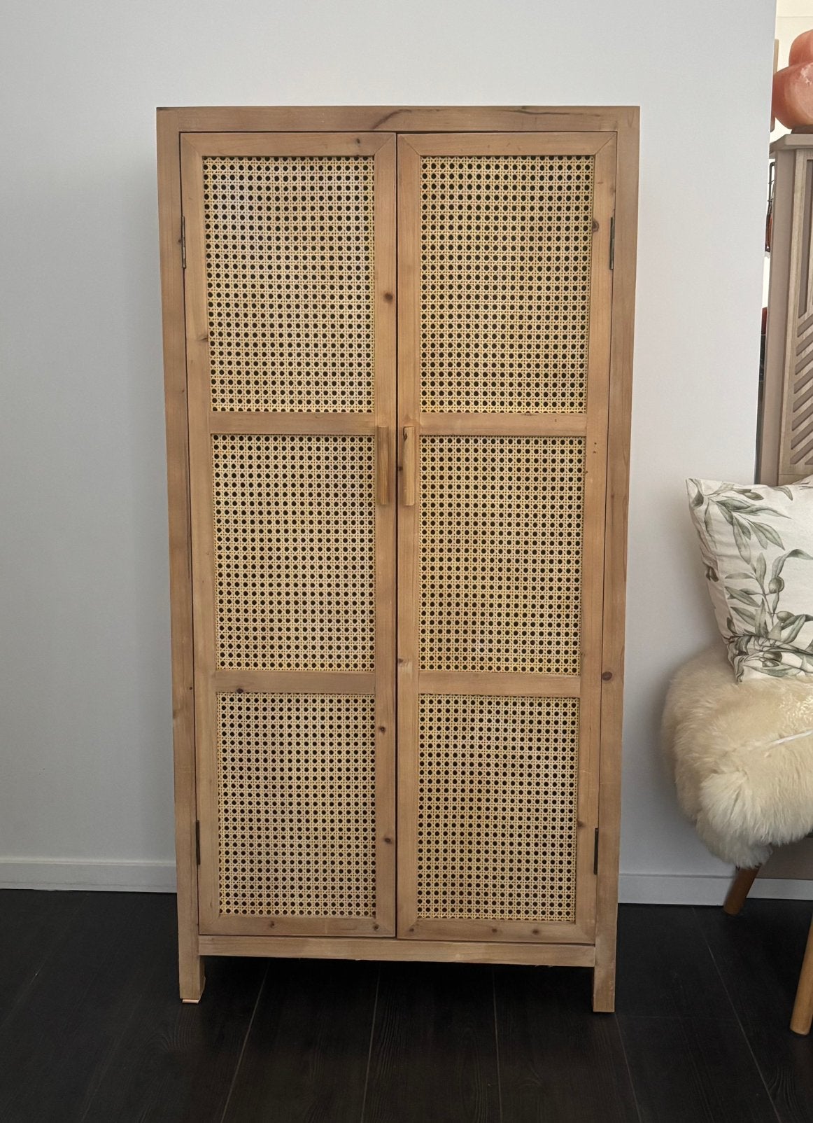 Xenos Webbing kast Bandung hoog - naturel, Ophalen, Gebruikt