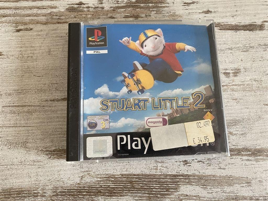 Playstation 1 - stuart little 2 PAL [1418], Spelcomputers en Games, Games | Sony PlayStation 1, Avontuur en Actie, Verzenden, 1 speler