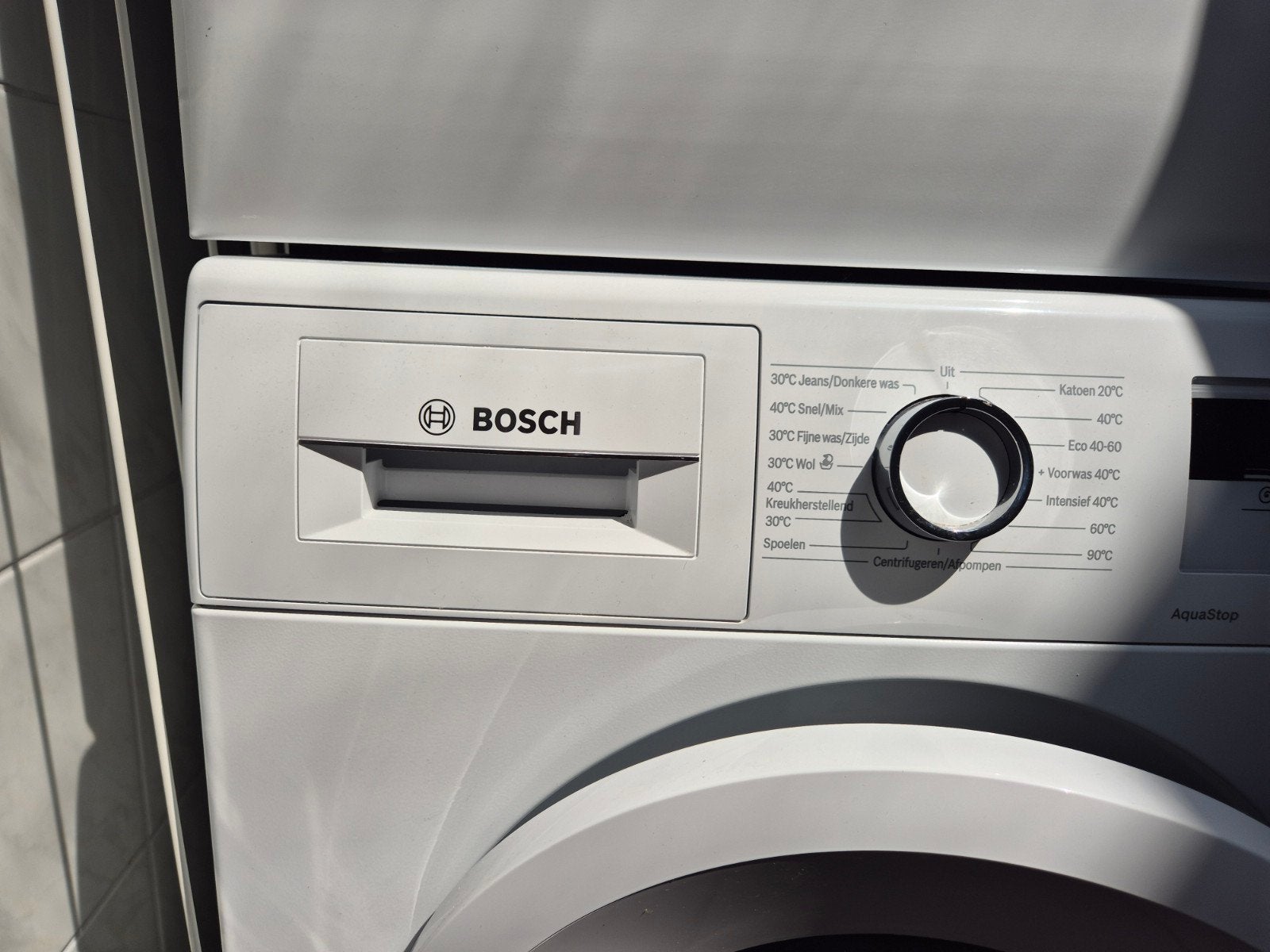 Bosch Serie 4 Wasmachine - EcoSilence Drive, Ophalen, Zo goed als nieuw, Voorlader, Energieklasse A of zuiniger