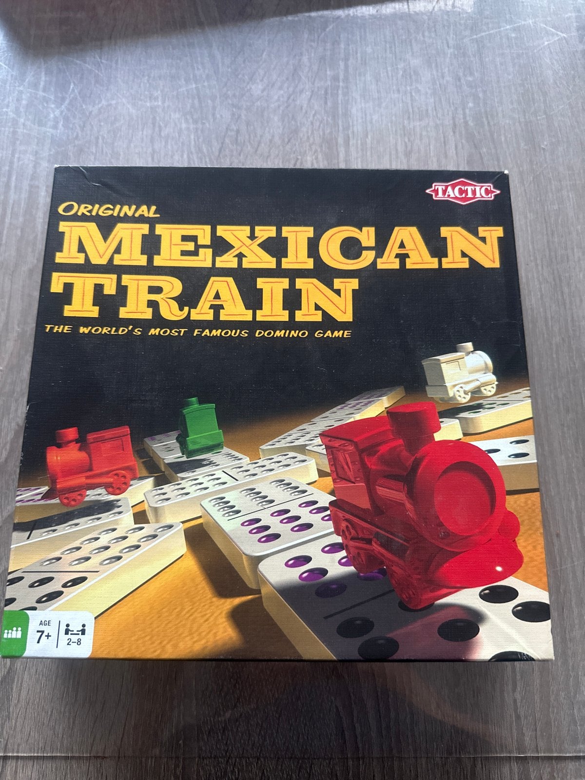 Mexican Train Dominospel van Tactic - Origineel, Drie of vier spelers, Ophalen, Zo goed als nieuw