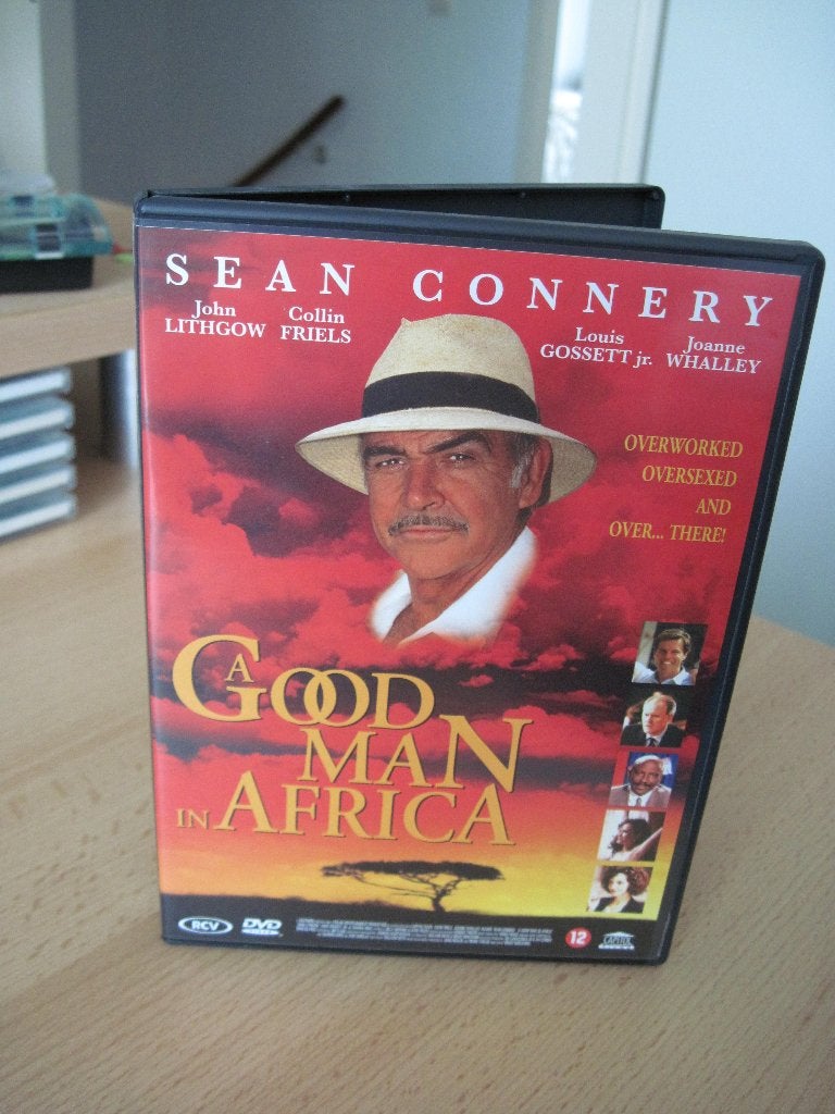 A Good Man in Africa - Sean Connery / Louis Gossett jr., Cd's en Dvd's, Vanaf 12 jaar, Ophalen of Verzenden, Zo goed als nieuw