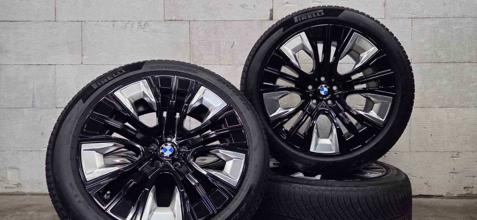 20" BMW 906 G45 X3 G70 originele velgen winterbanden TPMS, Gebruikt, 255 mm, Banden en Velgen, C