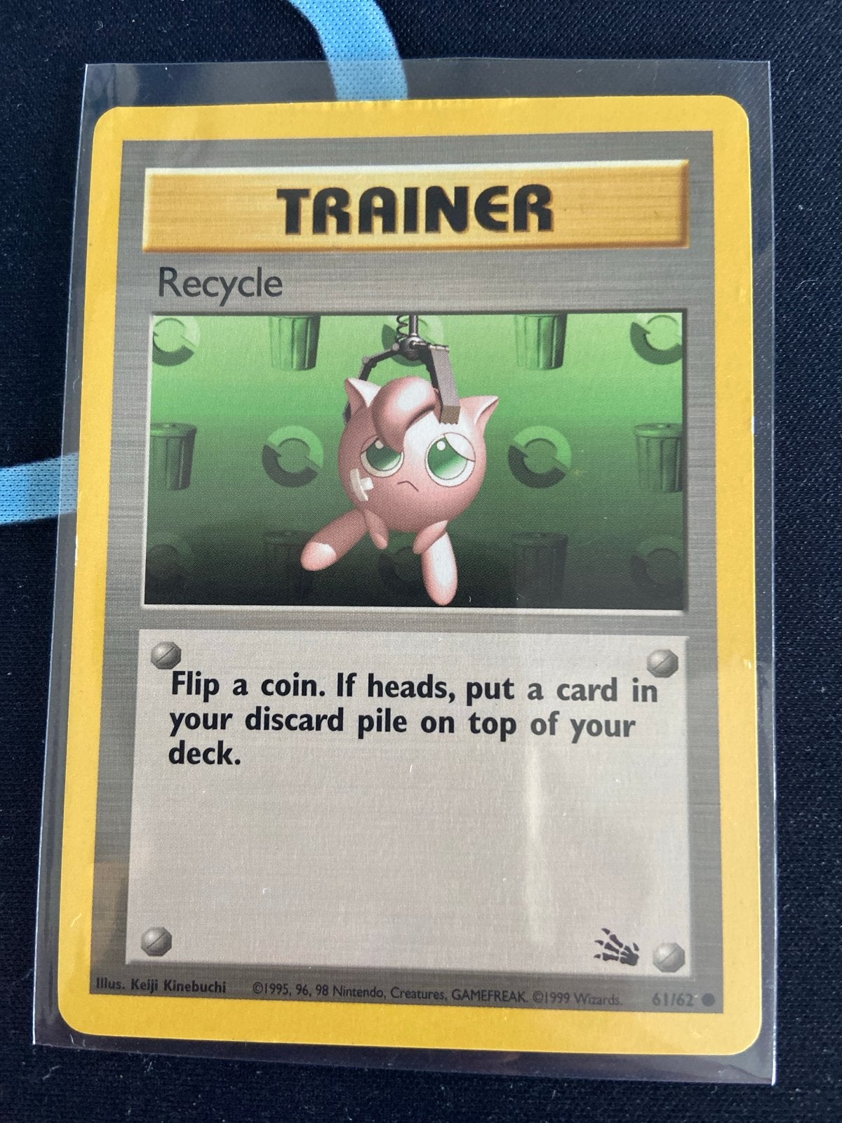 Recycle (FO 61) Fossil, Ophalen, Zo goed als nieuw, Losse kaart