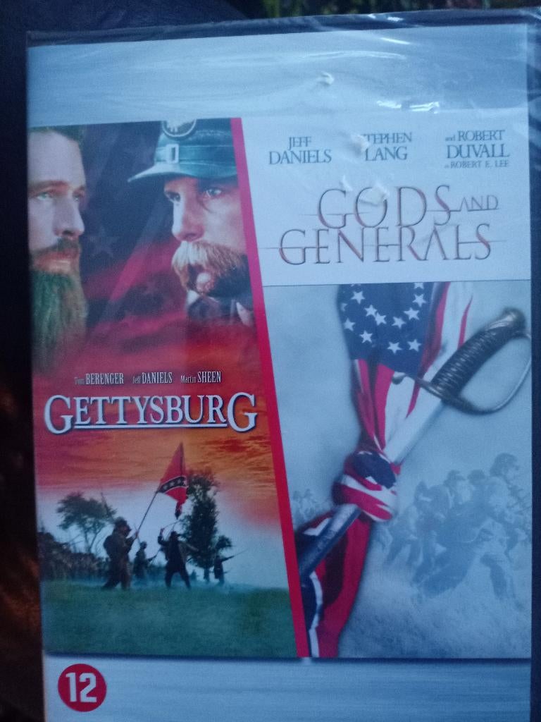 Gods and Generals en Gettysburg - Oorlogsfilms, Alle leeftijden, Ophalen of Verzenden, Zo goed als nieuw, Oorlog
