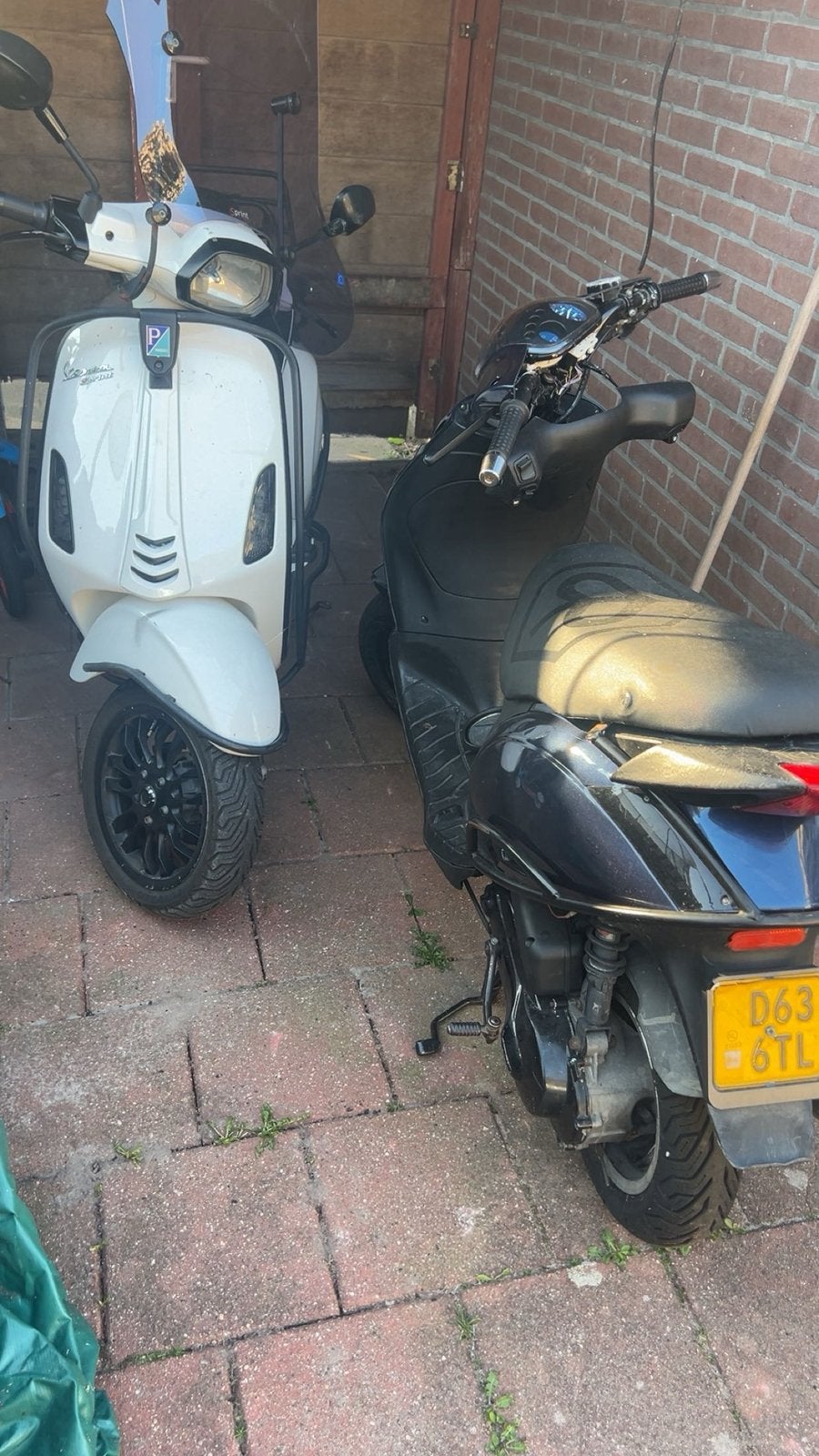 Piaggio Zip 50cc 2Takt -  / H2O Teller / Malossi Cilinder, Fietsen en Brommers, Scooters | Piaggio, Ophalen, Gebruikt, Tweetakt