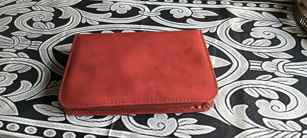 Vintage Reis Toiletartikelen Set - Rood, Ophalen of Verzenden, Gebruikt, Rood, Heer of Dame