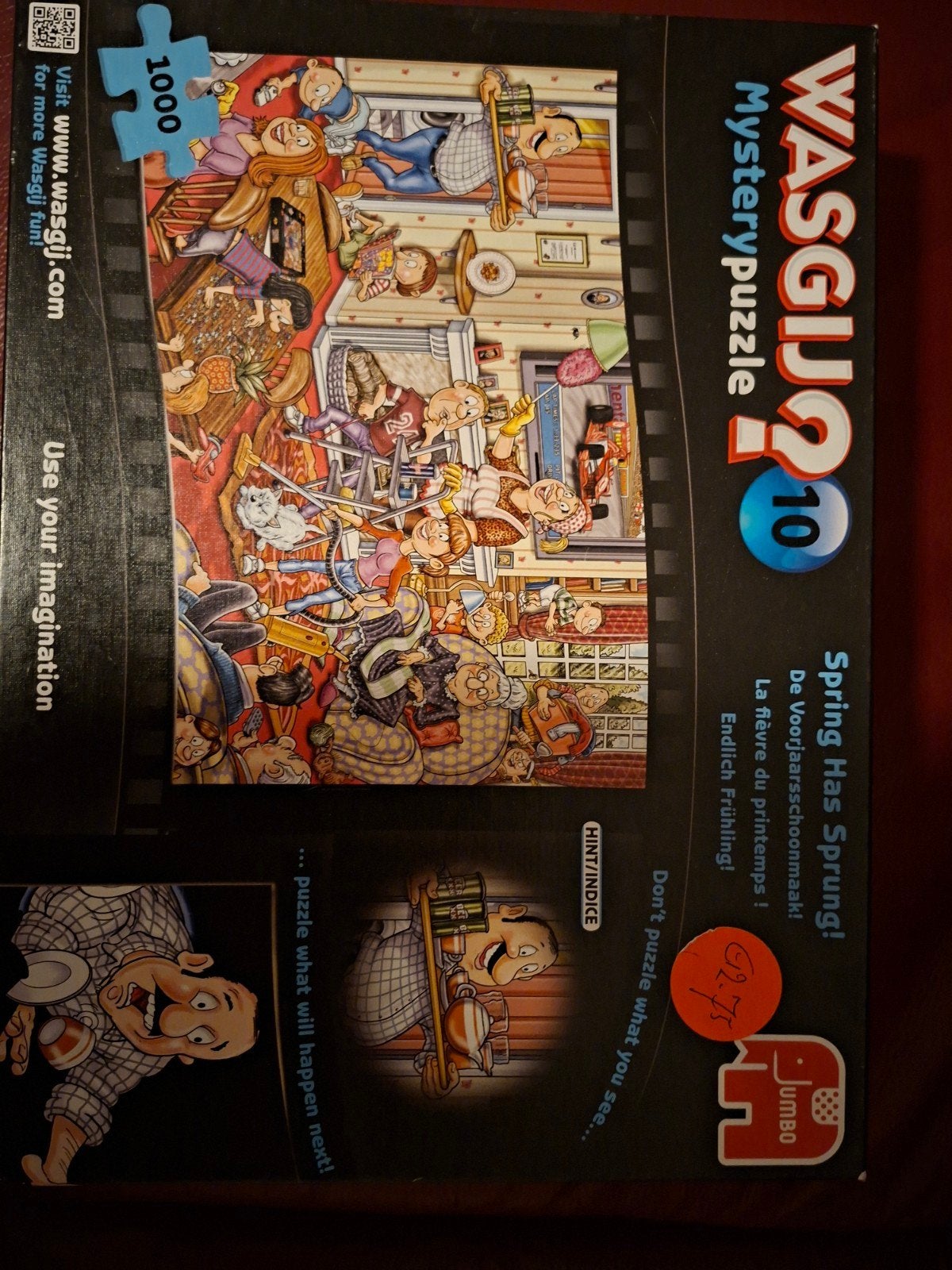 Wasgij Mystery legpuzzel 1000 stukjes, Ophalen, 500 t/m 1500 stukjes, Gebruikt, Legpuzzel