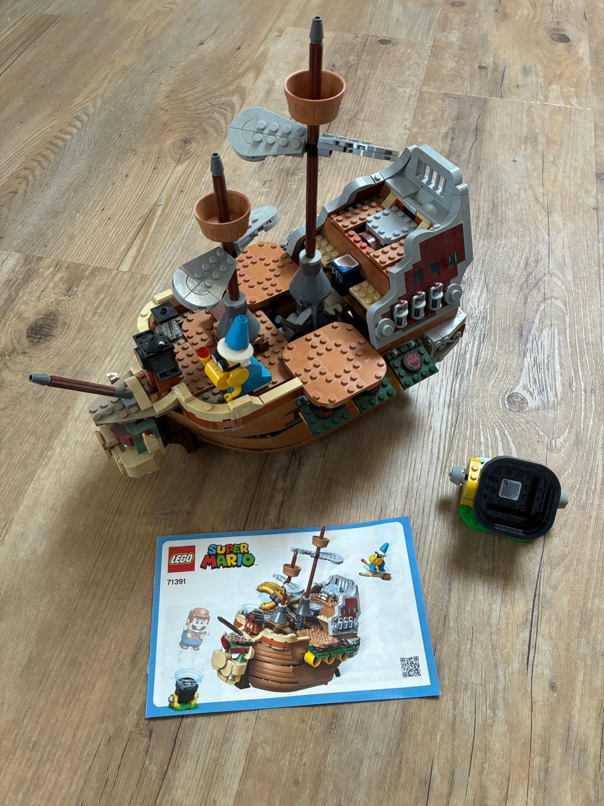 Lego Super Mario Bowser’s luchtschip, Kinderen en Baby's, Ophalen, Overige thema's, Lego, Zo goed als nieuw