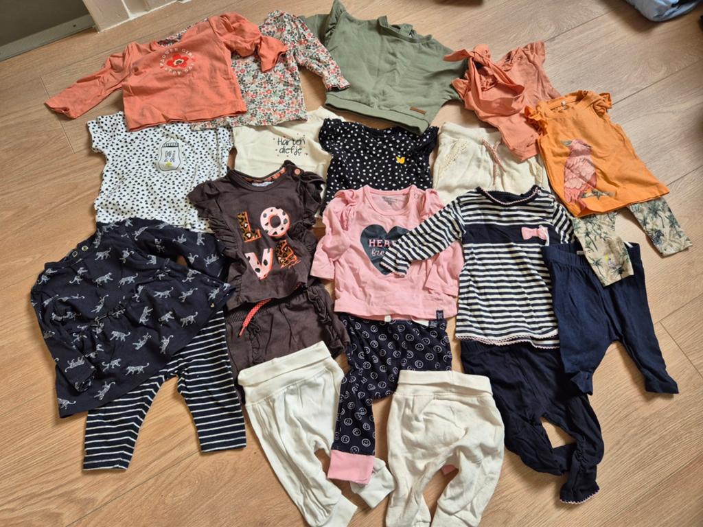 Meisjes kleding maat 50/56, Kinderen en Baby's, Babykleding | Maat 50, Ophalen of Verzenden, Zo goed als nieuw, Meisje