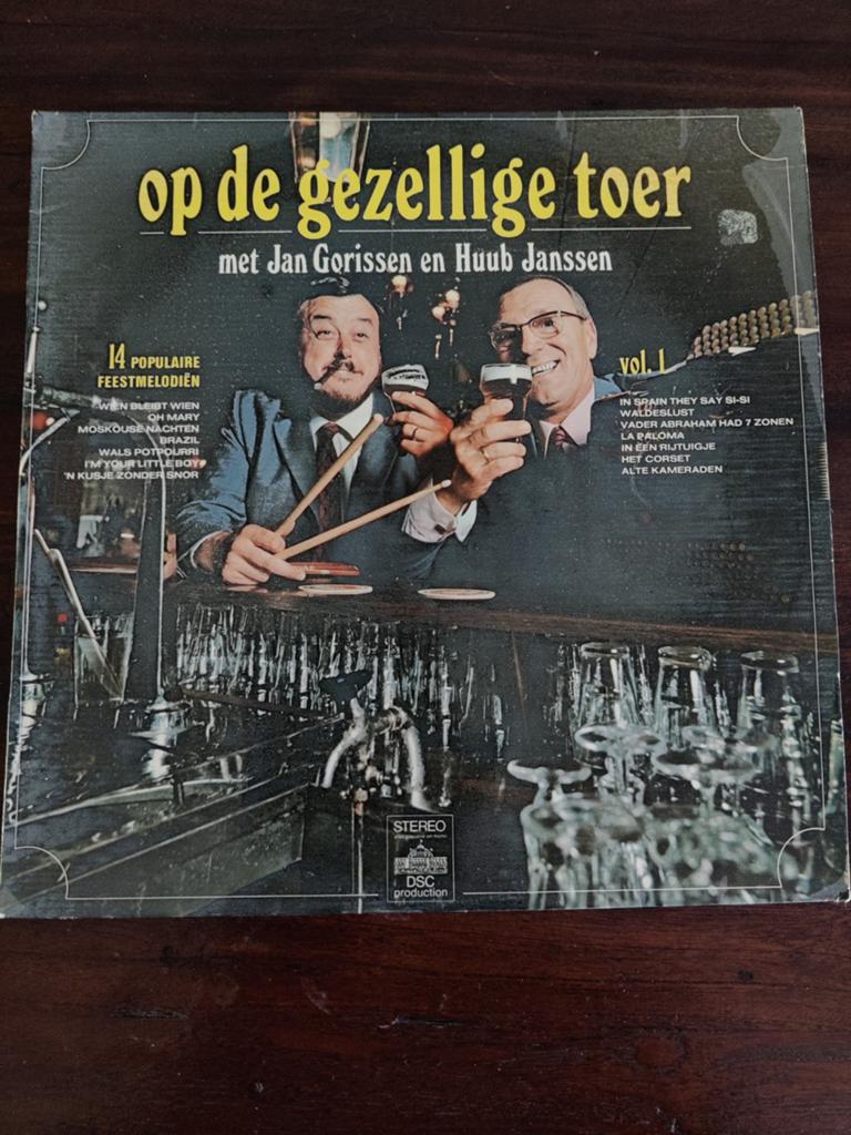 Jan Gorissen en Huub Janssen / Op De Gezellige Toer, Ophalen of Verzenden, Zo goed als nieuw, Overige formaten, Levenslied of Smartlap