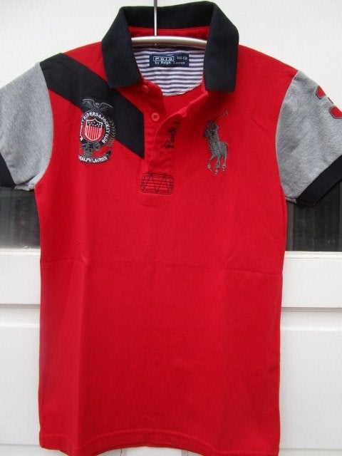 Ralph Lauren polo maat 146/152, Kinderen en Baby's, Ophalen, Zo goed als nieuw, Shirt of Longsleeve, Jongen