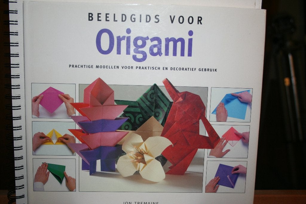 J. Tremaine - Beeldgids voor origami, J. Tremaine, Ophalen of Verzenden, Zo goed als nieuw, Scrapbooking en Knutselen