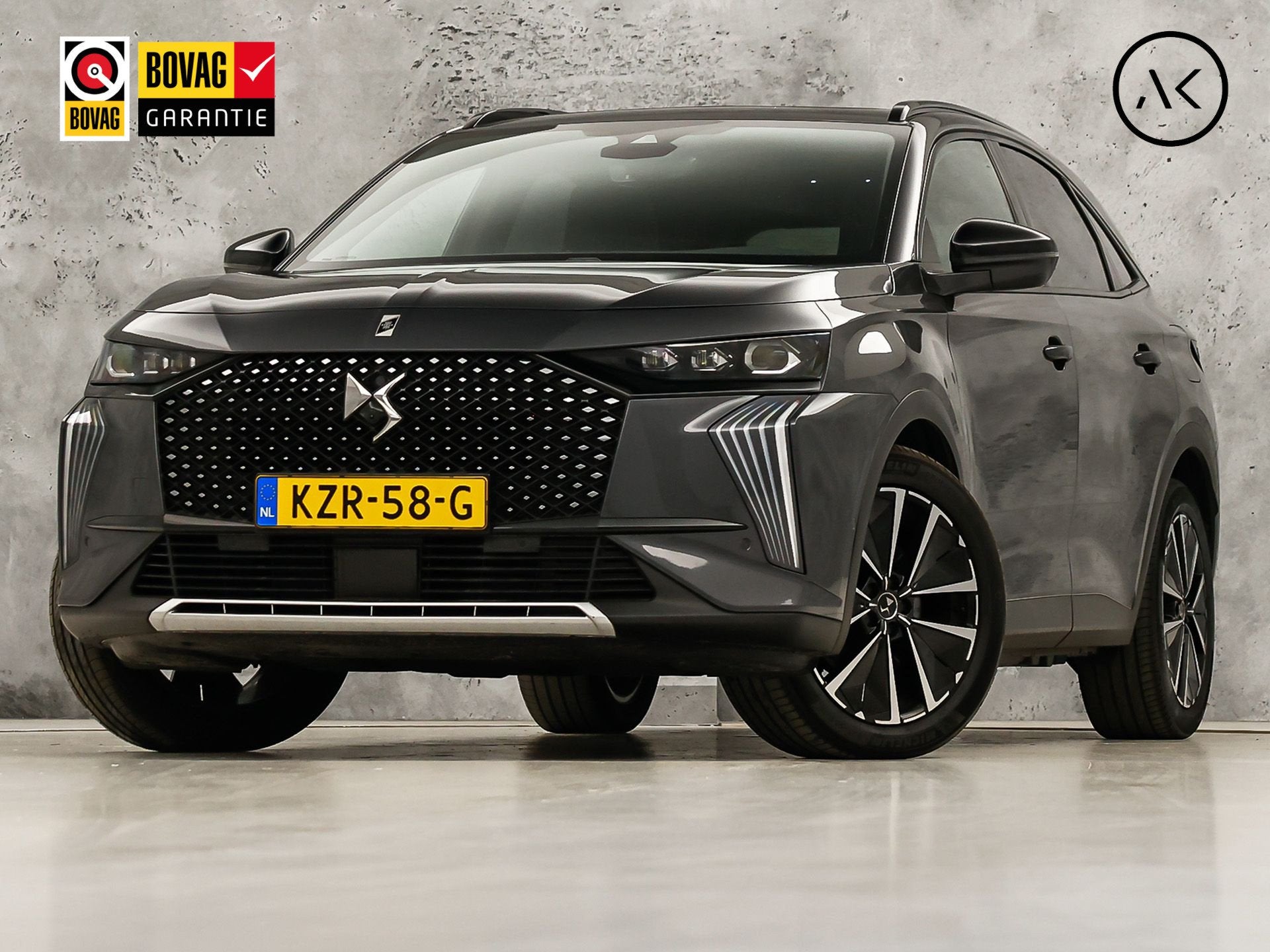 DS 7 1.6 PHEV 225 Etoile 225Pk Automaat (PANORAMADAK, MEMORY, Auto's, 12 maanden, Zwart, 4 cilinders, Bedrijf