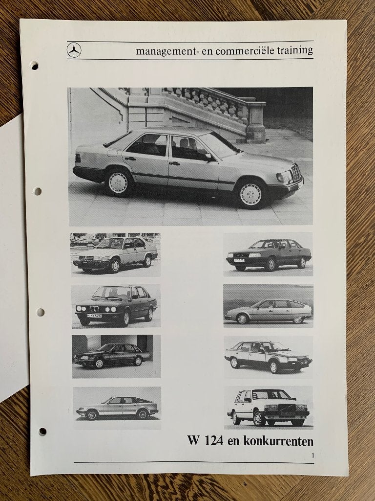 Product-vergelijking Mercedes-Benz E-klasse W124 vs.. 1984, Nieuw, Mercedes-Benz, Mercedes, Ophalen of Verzenden