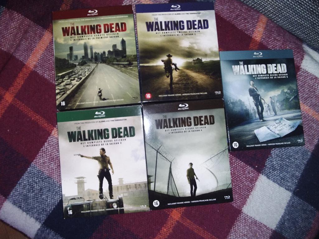 THE WALKING DEAD - SEASON 1 T/M  5 !!!!!!!!!!!!!!!!!!!!!, Ophalen of Verzenden, Zo goed als nieuw, Horror, Boxset