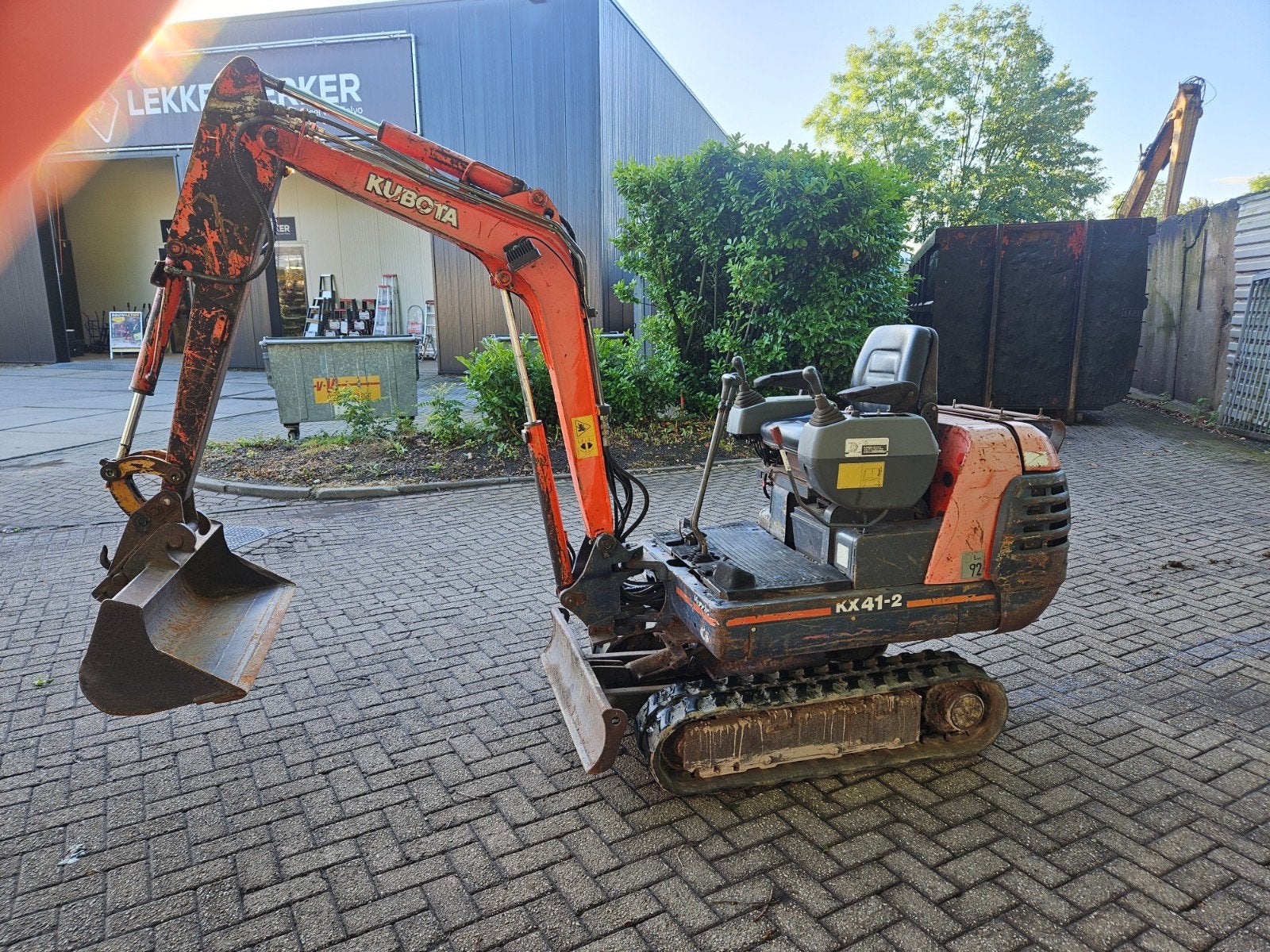 Kubota KX 41 Minigraver €6250 Ex btw, Zakelijke goederen, Machines en Bouw | Kranen en Graafmachines, Ophalen, Graafmachine