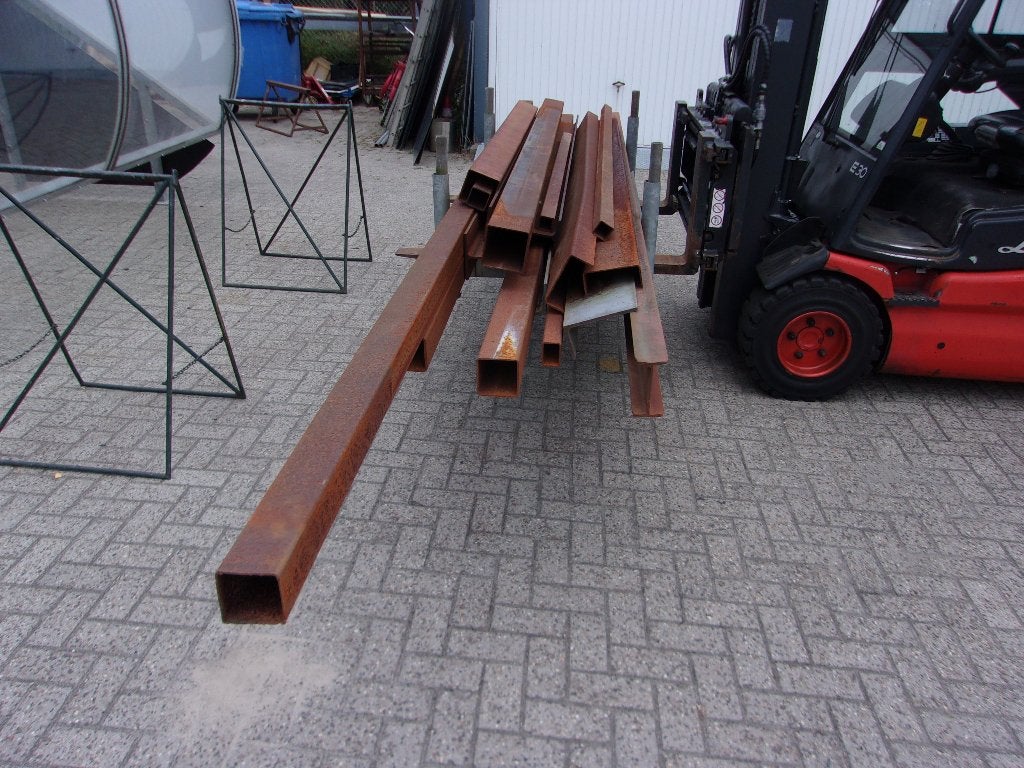 stalen kokers hoekijzers H balk, Doe-het-zelf en Verbouw, Ophalen of Verzenden, Gebruikt, IJzer