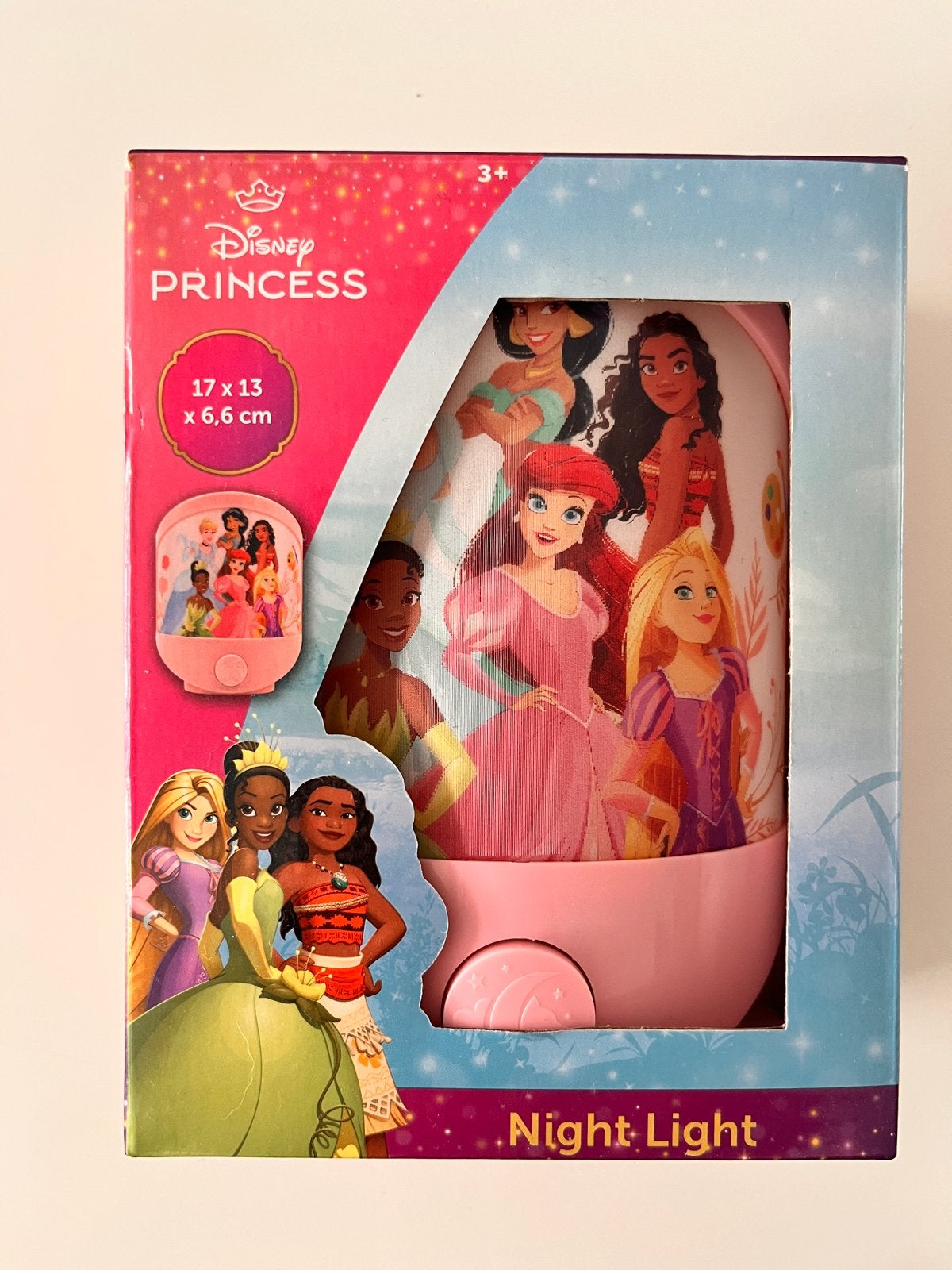 2x Disney Princess Nachtlampje - Nieuw, Kinderen en Baby's, Kinderkamer | Inrichting en Decoratie, Nieuw, Ophalen of Verzenden