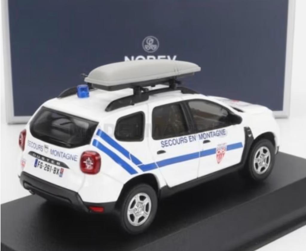 Dacia Duster 2020 Police CRS MONTAGNE 1/43 Norev ref. 509026, Verzenden, Nieuw, Auto, Norev