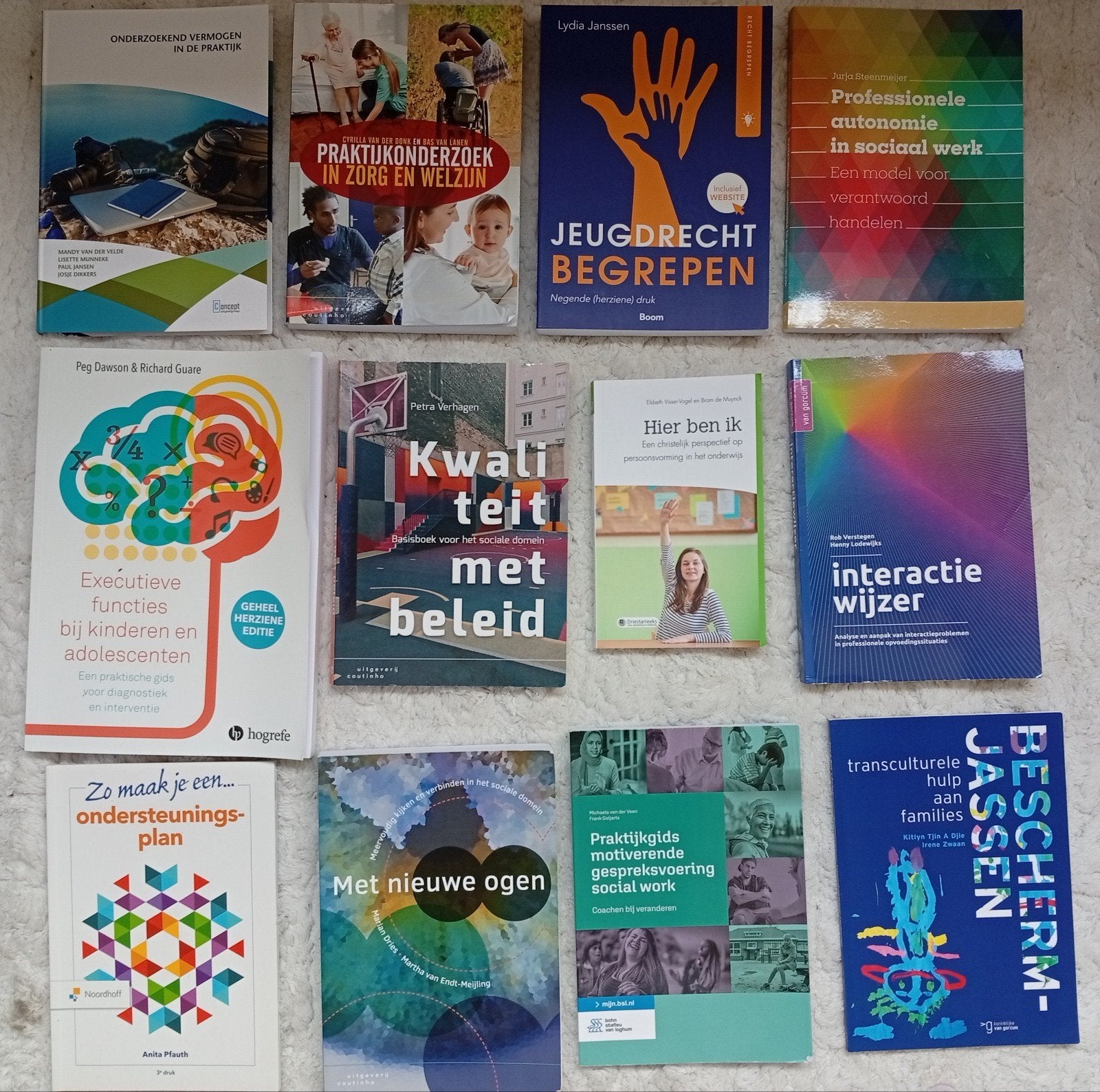 Diverse Studieboeken HBO Pedagogiek, Social Work en PABO, Ophalen of Verzenden, Gamma, Zo goed als nieuw, HBO