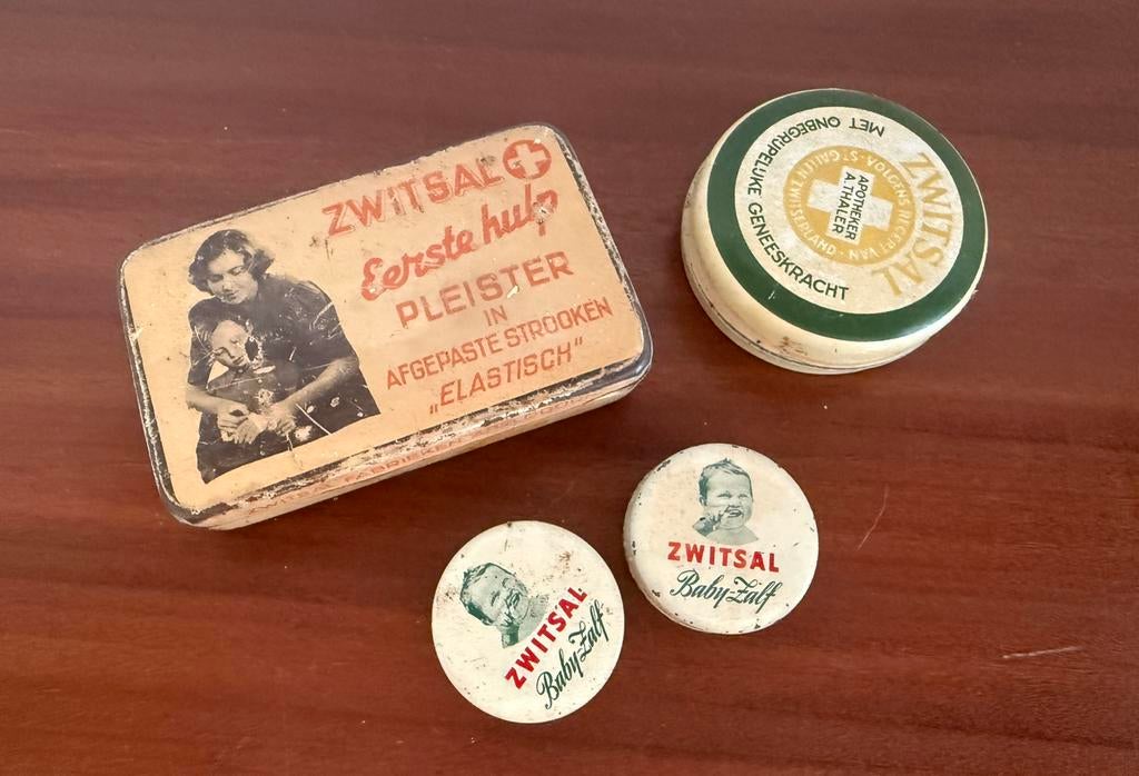 Bijzonder kleine zwitsal blikjes!!, Verzamelen, Ophalen of Verzenden, Zo goed als nieuw, Overige