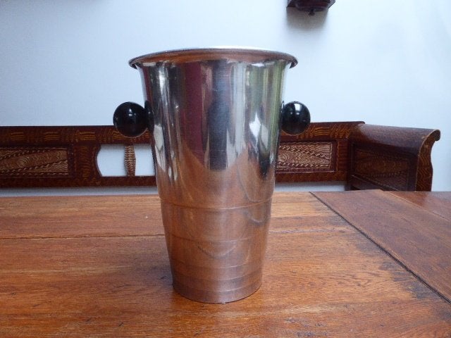 Vintage aluminium wijn/champagne koeler, Antiek en Kunst, Ophalen of Verzenden