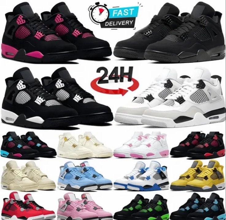 Jordan 4s - Alle kleuren en maten beschikbaar, Ophalen of Verzenden, Nieuw, Overige kleuren, Sneakers of Gympen