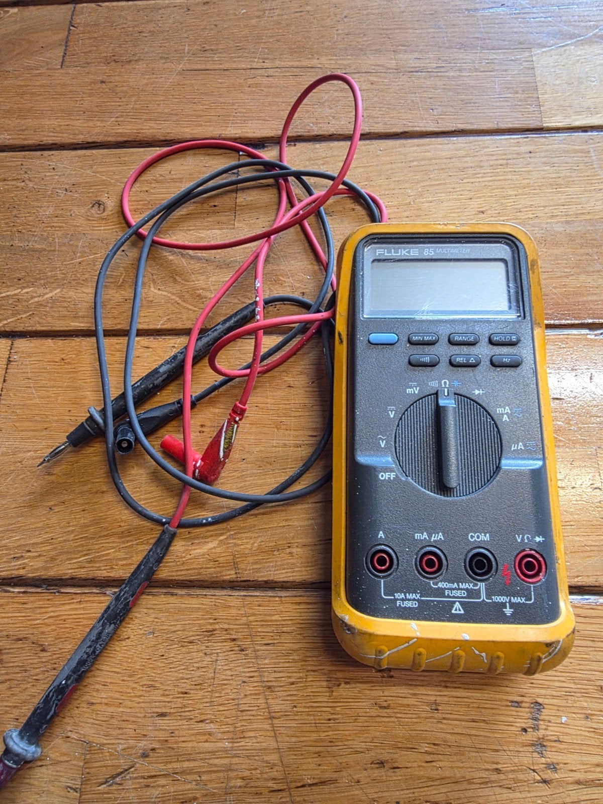Fluke 85 Multimeter met meetsnoeren, Ophalen of Verzenden