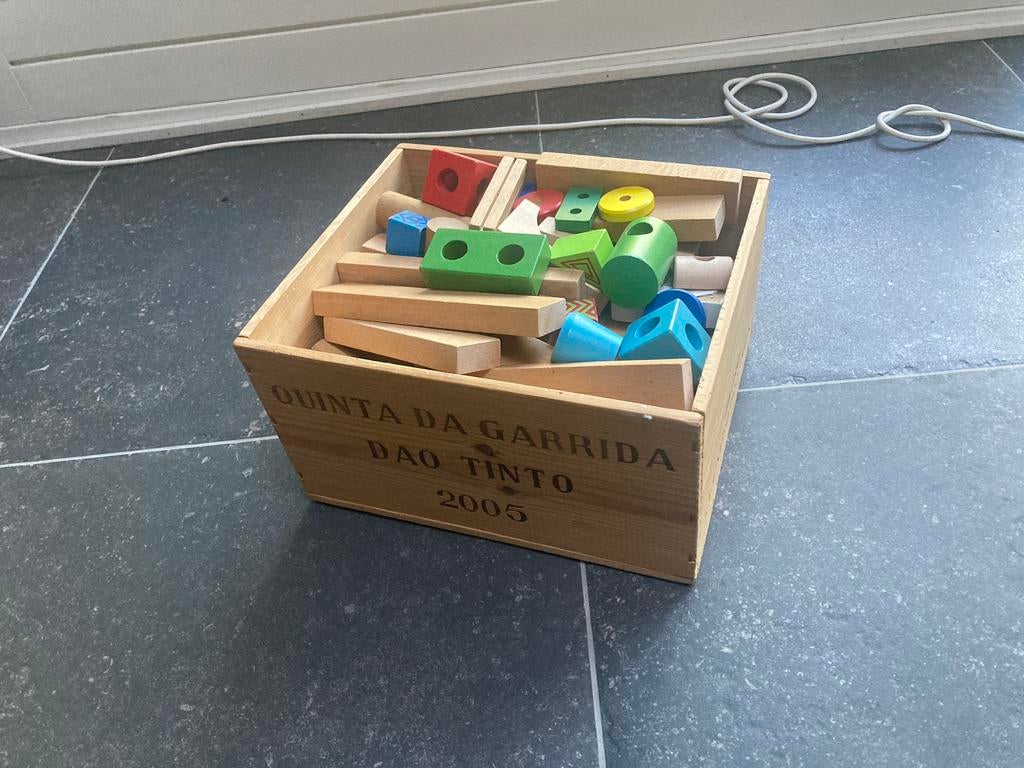 Blokkendoos, Kinderen en Baby's, Ophalen, Zo goed als nieuw