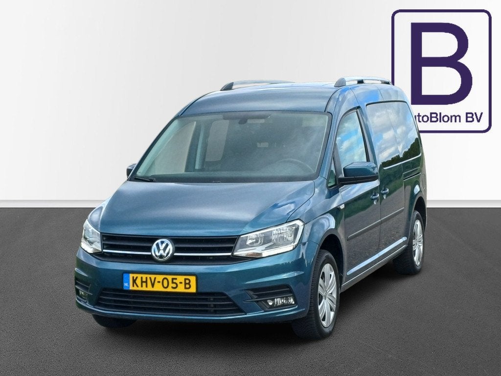 Volkswagen Caddy - Maxi 1.4 TSI Comfortline 7-Pers /Clima/Cr, Auto's, Volkswagen, Voorwielaandrijving, Gebruikt, 4 cilinders, Blauw