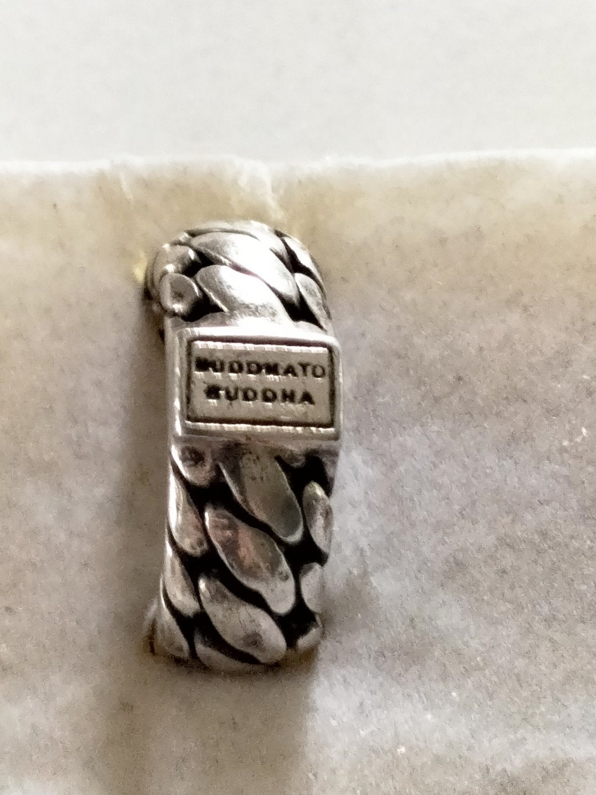 Buddha to Buddha Ring 925 Zilver Maat 18, Ophalen of Verzenden, Zilver, Ring