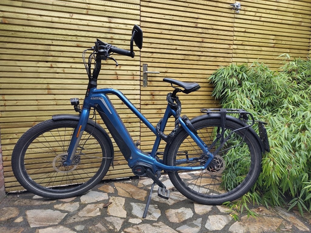 Speedpedelec SPARTA, 625Wh  (2 jaar garantie + nieuwe riem!), Fietsen en Brommers, Ophalen, Sparta, Zo goed als nieuw, 50 km per accu of meer