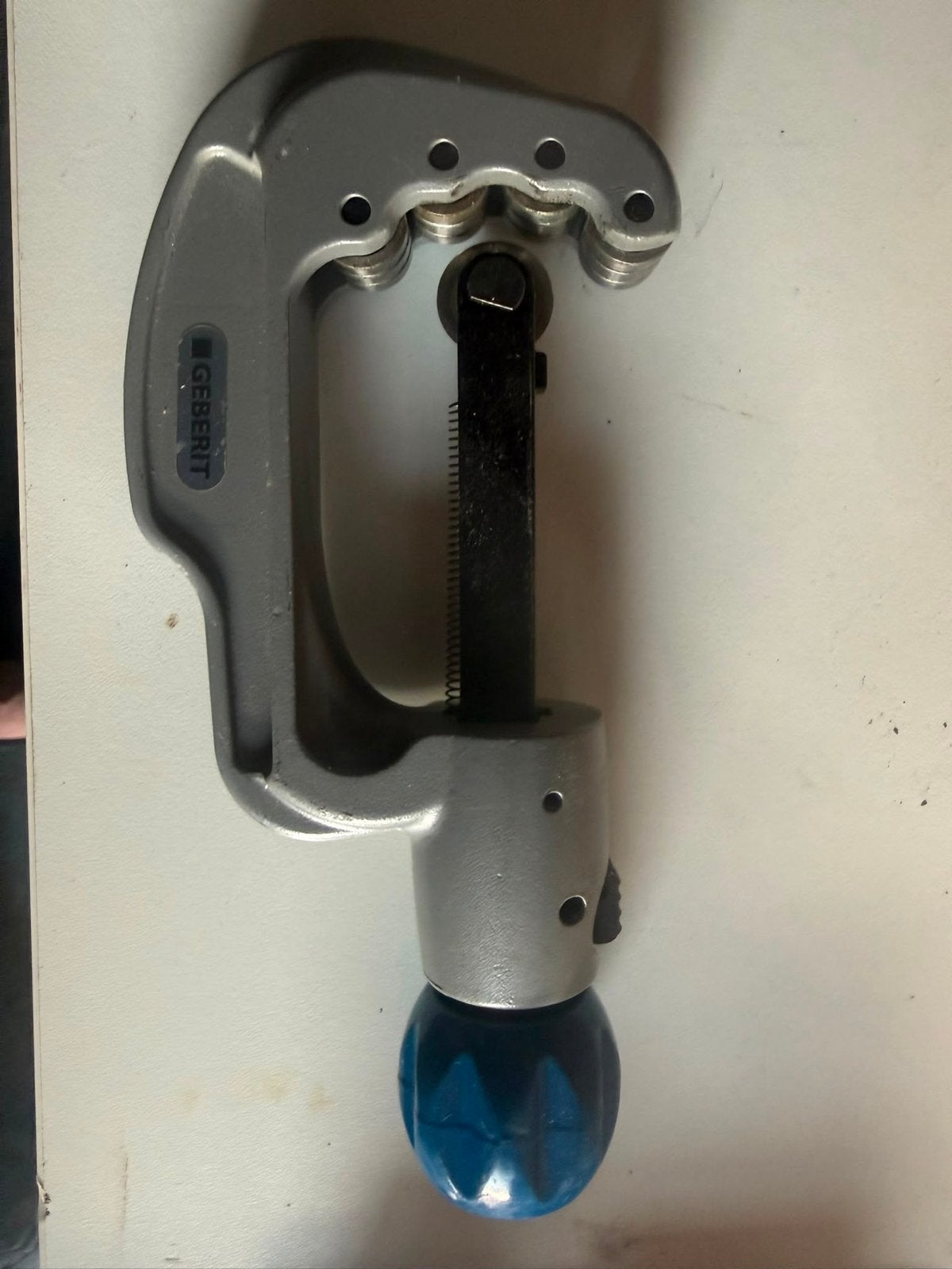 Geberit pijpsnijder Mapress 12-54mm, Ophalen, Gebruikt, Snijgereedschap, Overige merken