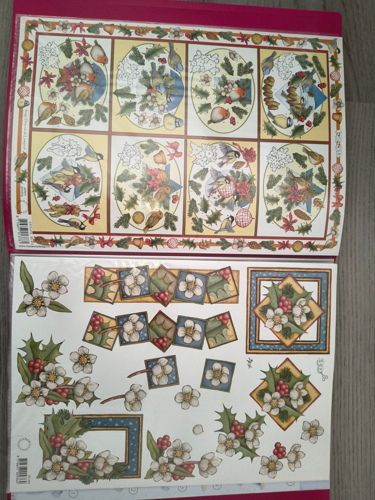 Map vol knipvellen, Hobby en Vrije tijd, Scrapbooking, Ophalen of Verzenden