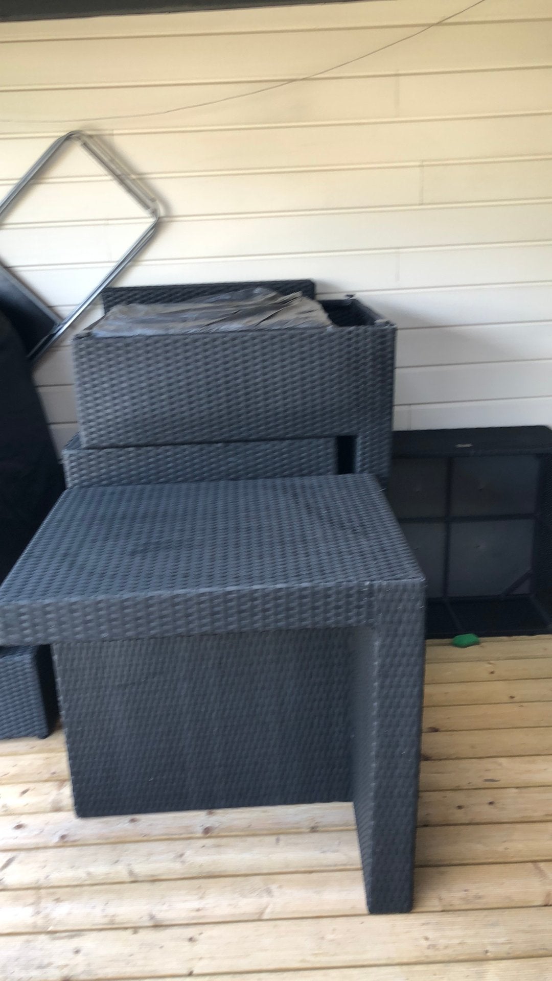 Gratis loungebank, Tuin en Terras, Tuinmeubel-accessoires, Ophalen, Gebruikt
