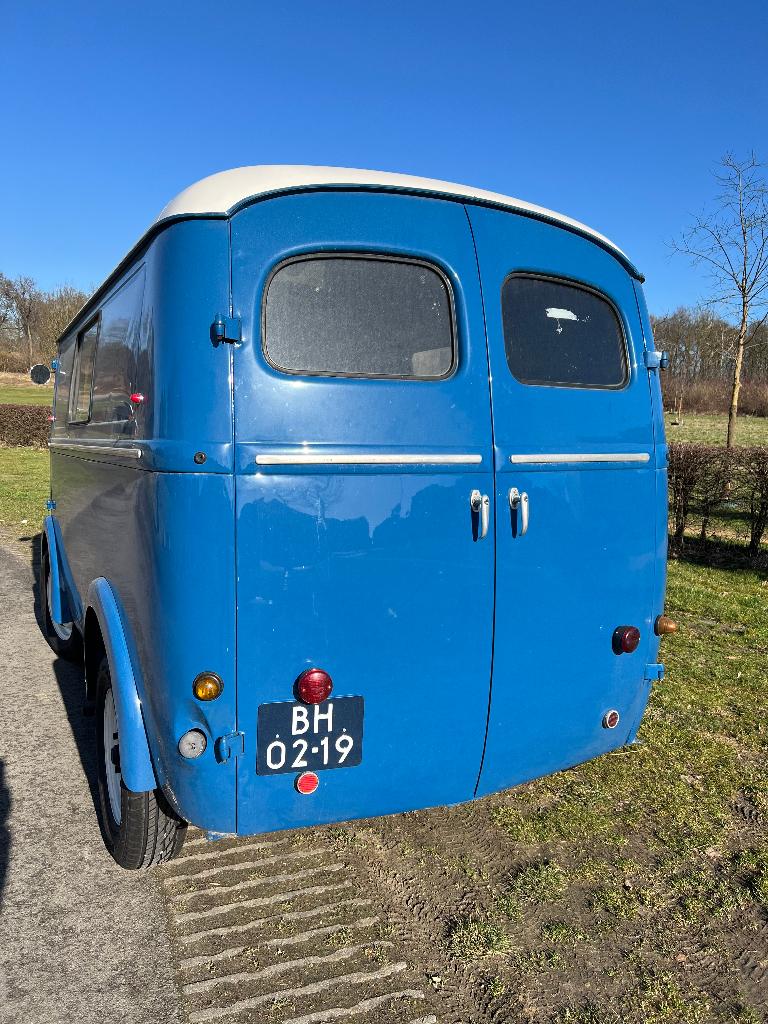 Peugeot bestelbus D4BD 1964 Blauw - Nez de Cochon, foto 7