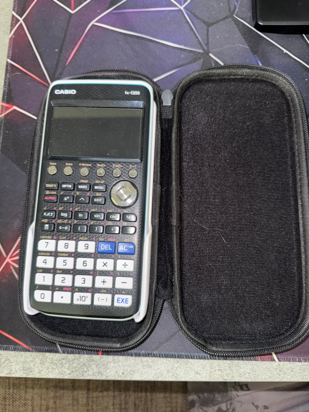 Casio fx-CG50 reken machine, Diversen, Rekenmachines, Ophalen, Grafische rekenmachine, Zo goed als nieuw