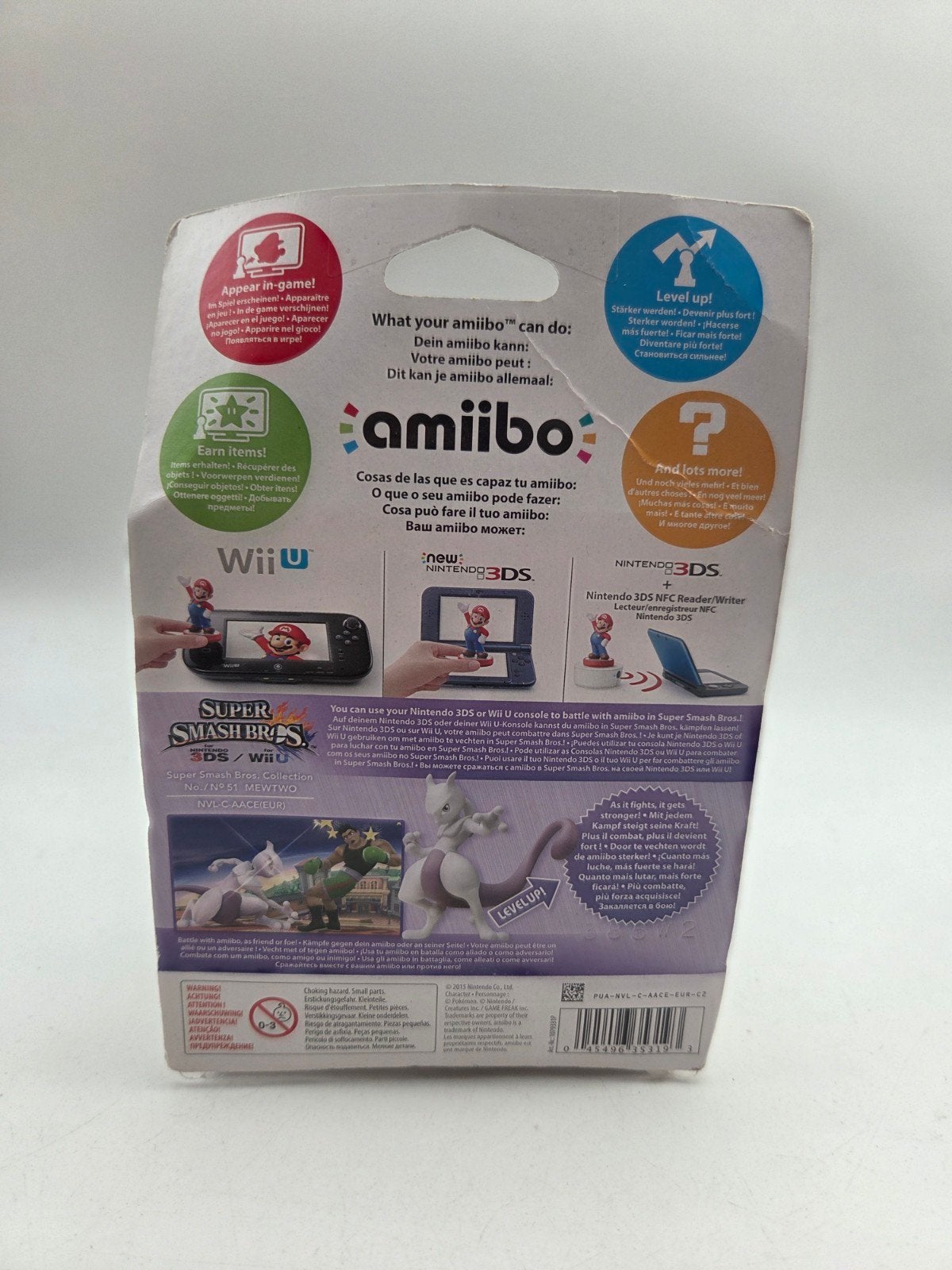 Mewtwo amiibo Super Smash Bros Collection Nintendo, Ophalen of Verzenden, Retro Games, Marktplaats@Gameshopzwolle.nl, Zwolle