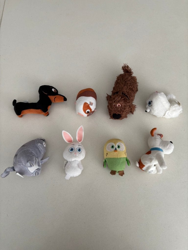 Mcdonalds knuffels - huisdiergeheimen film collectie!, Kinderen en Baby's, Speelgoed | Knuffels en Pluche, Overige merken, Overige karakters